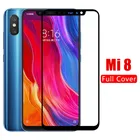 2 шт. 9D полное покрытие закаленное стекло для xiaomi 8 Mi 8 Ksiomi Mi8 Защитная пленка для экрана на xaomi8 Mi 8 Защитное стекло для телефона