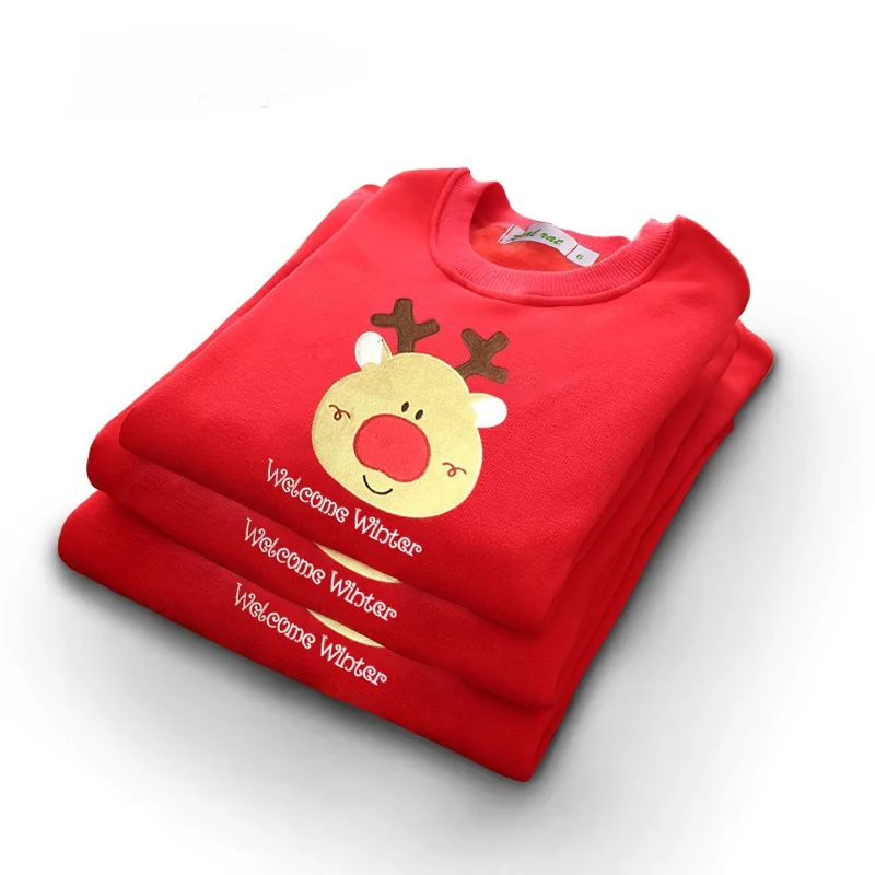 Рождественский свитер Мама и я Семейные комплекты Комплект футболок для мамы