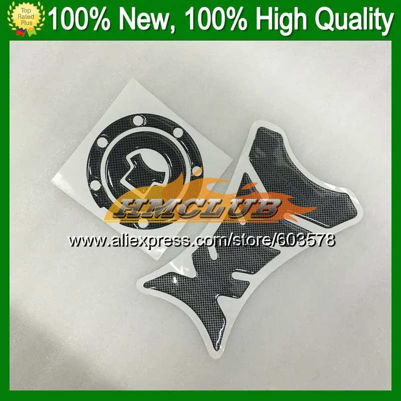 3d накладка на бак из углеродного волокна для HONDA CBR600RR 03 04 05 06 CBR600 RR CBR 600 2003 2004 2005 2006