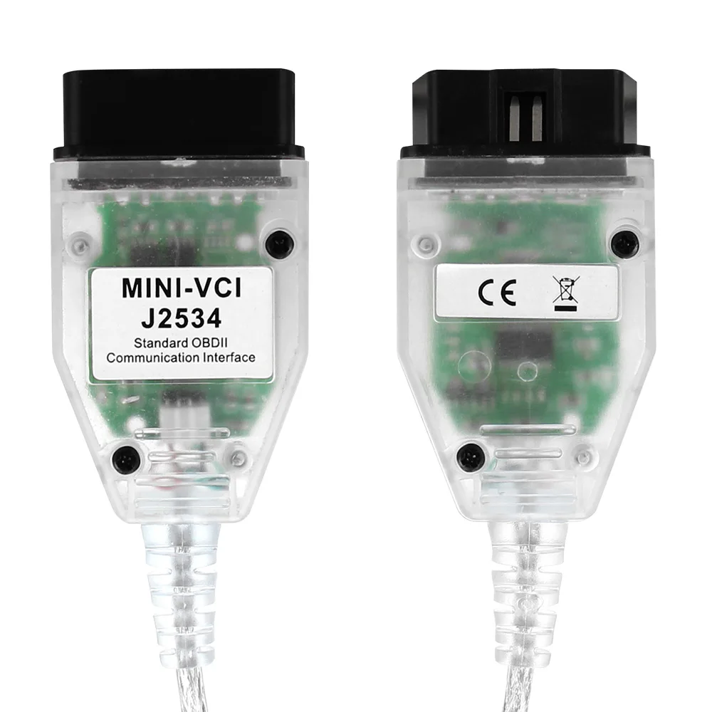 OBD2 Интерфейс MINI-VCI FTDI J2534 V15.00.028 для Toyota Techstream диагностики автомобилей кабель Авто