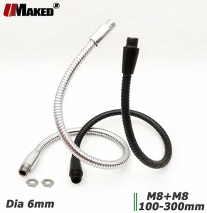 Гибкий держатель для настольной лампы, диаметр 6 мм, 1510 шт., 102030 см