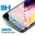 Закаленное защитное стекло для iphone 7, 5 s, se, 6, 6s, 8 plus, XS, 11 Pro max, XR, Защитная пленка для экрана iphone 7, 6S, 8