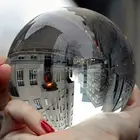 Декоративные шарики 80 мм прозрачный стеклянный хрустальный шар фотография Реквизит Подарки для женщин новый искусственный кристалл