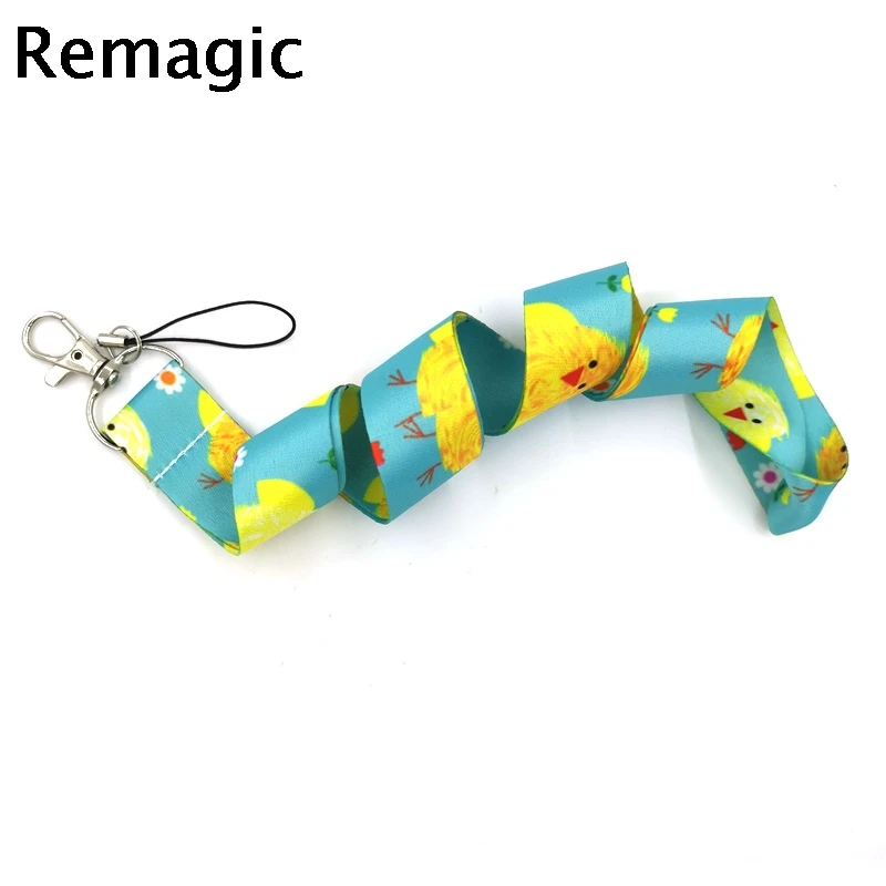 20 шт. шнурок для ключей с желтым куриным утком забавный держатель телефона