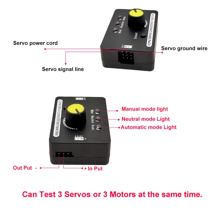 Новый мульти тестер сервоприводов 3CH ECS контроллер скорости консистенции силовых