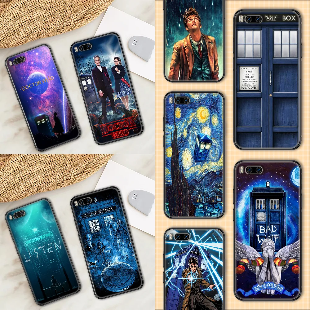 Чехол для телефона Doctor Who Xiaomi Mi Max Note 3 A2 A3 8 9 9T 10 Lite Pro Ультрачерный мягкий чехол