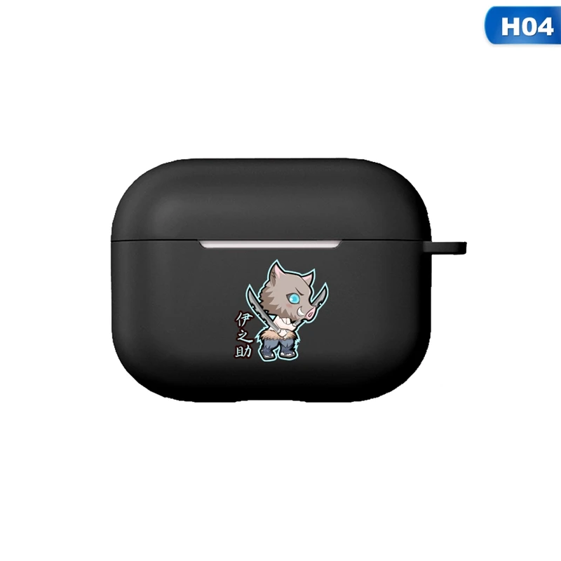 

Demon Slayer: Kimetsu No Yaiba Anime Earphone Case For Apple Airpods Pro 3 Bluetooth Protective Cover Pattern TPU