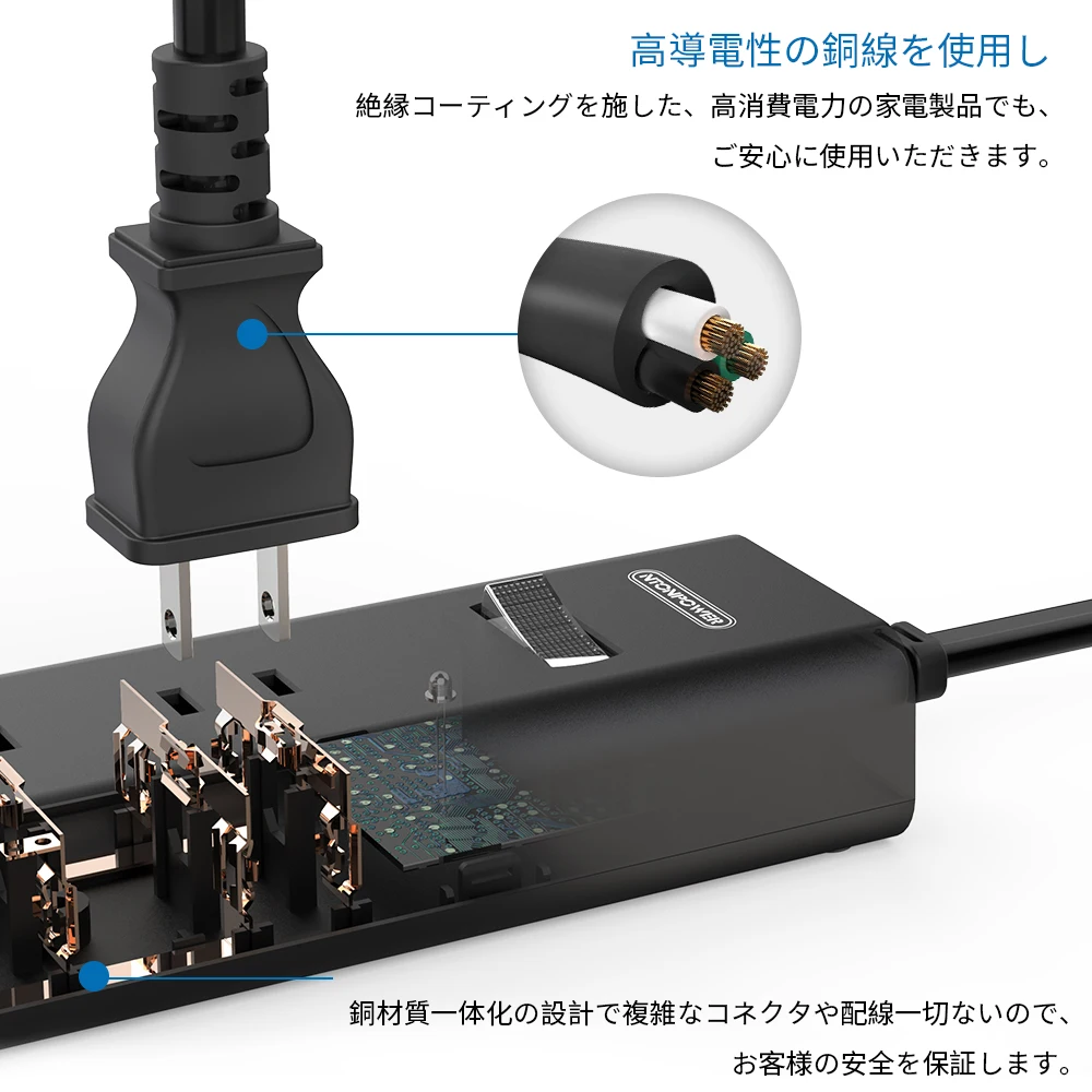 NTON блок питания с USB зарядным устройством японская штепсельная вилка