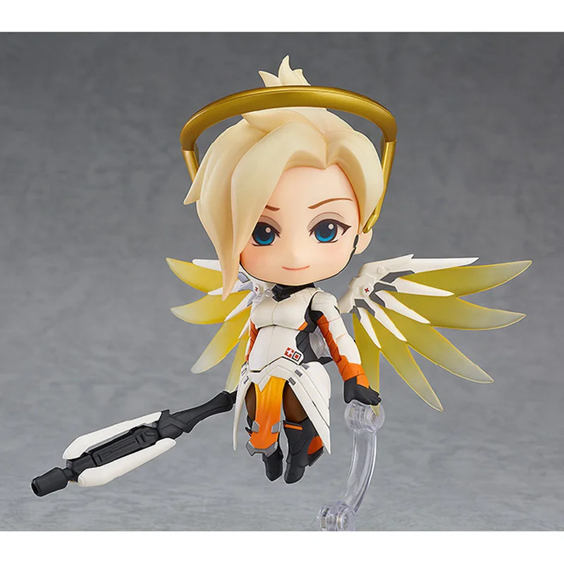 10 см Новый Аниме Overwatch Ангел Ангела кожа ручной работы Съемная Кукла игрушка