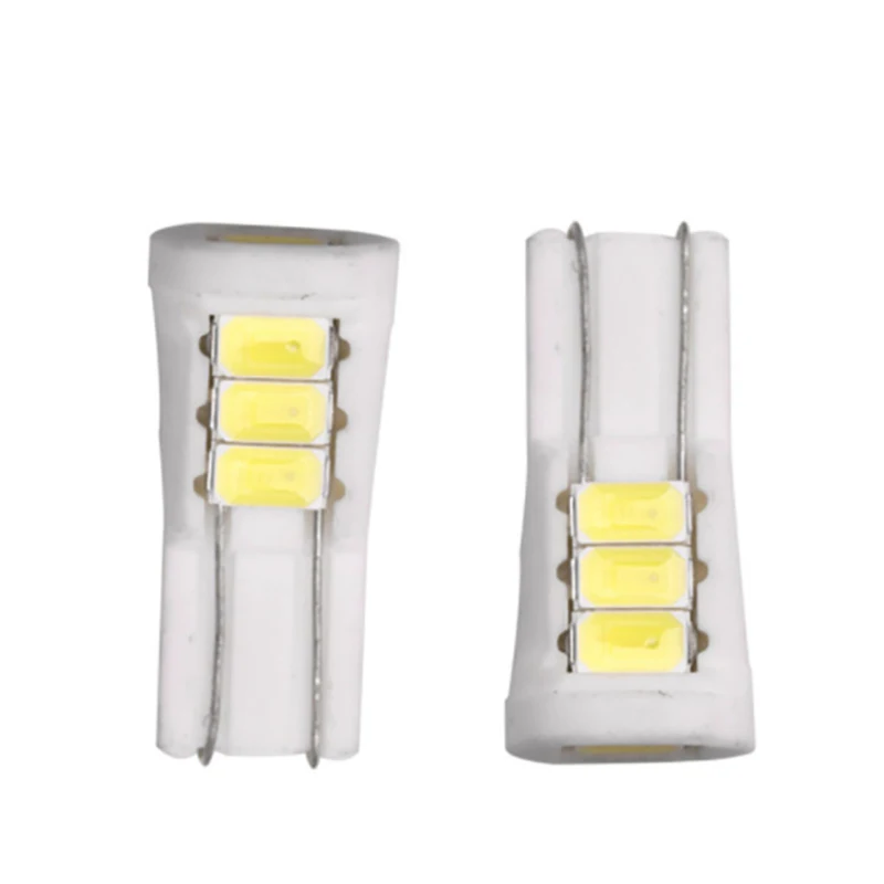 1 шт. W5W T10 керамический 8 SMD 5630 Светодиодный светодиодный 5730 194 168 501 клиновидный