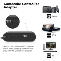 new 3 in 1 gc controller adapter for game cube ports converter for nintendo switch n switch wiiu pc 4 with usb cable logic