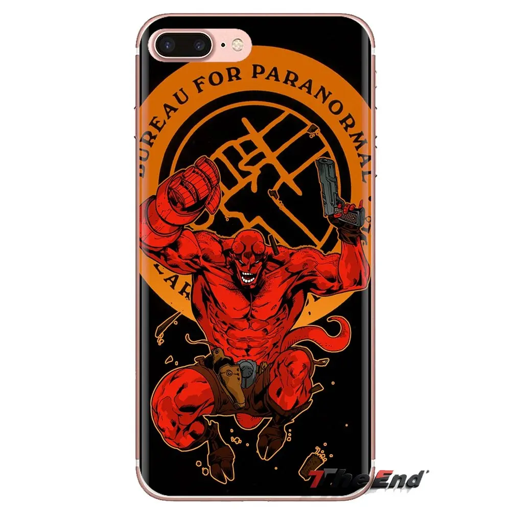 For Oneplus 3T 5T 6T Nokia 2 3 5 6 8 9 230 3310 2.1 3.1 5.1 7 Plus 2017 2018 american Comics hellboy Transparent Soft Shell Case |