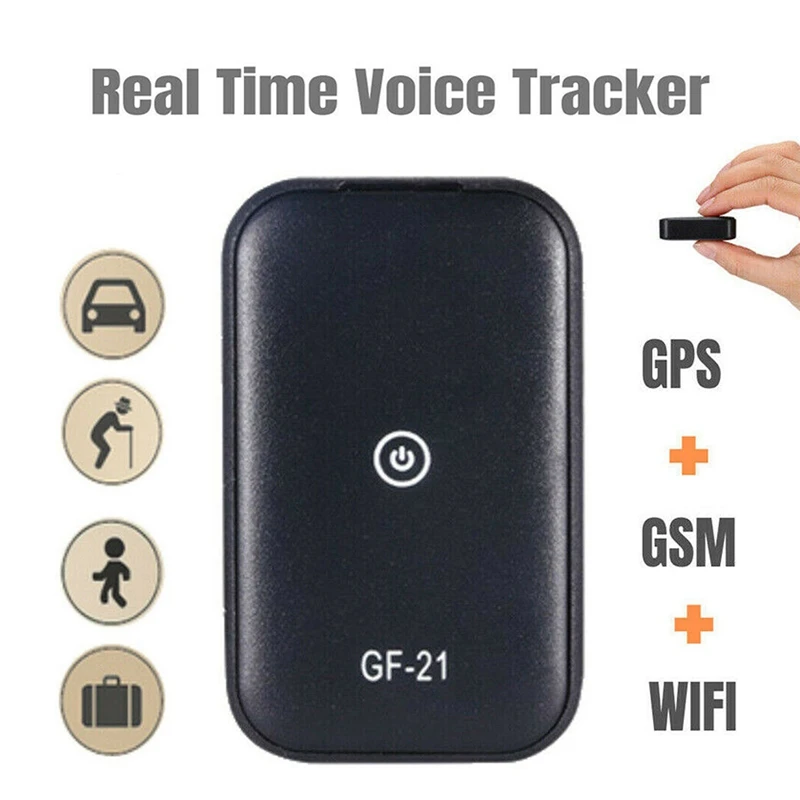 

GF21 Mini Voice Activated Recorder GPS Tracker Audio Recording Device WIFI/GSM Car ocator Car gps tracker