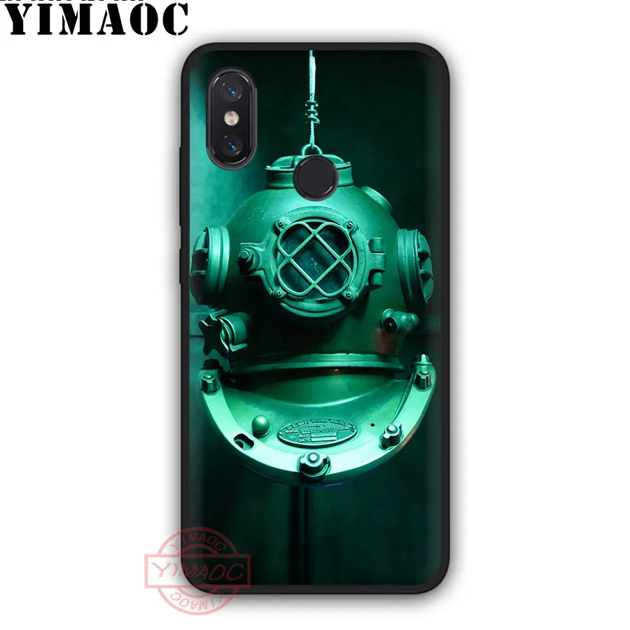 YIMAOC Дайвинг шлем Подводная маска мягкий чехол для Xiaomi Mi 10 9 8 SE 6 A1 A2 A3 Lite F1 9T Pro CC9E Max 3