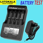 Зарядное устройство Liitokala с ЖК-дисплеем для зарядки литиевых аккумуляторов 18650, 26650, 18500, 3,7 в