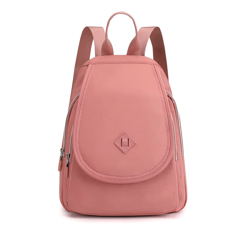 

European style women's fashion backpacks nylon women's small backpack brand Anti-theft backpack casual backpacks for school 2021