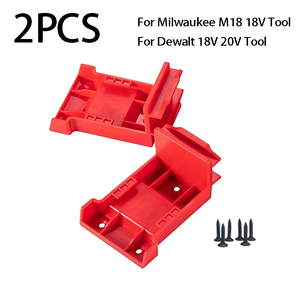 

2 шт., держатель для аккумулятора 18 в 20 в Milwaukee M18 18 в