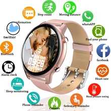 2021 Women Smart watch Men Heart Rate Monitor IP68 Swim Sport luxurious Answer dial Bluetooth Call can smartwatch For Women men