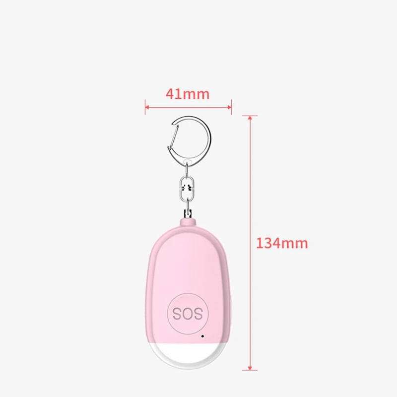 

1 шт. персональный громкий брелок-Тревога для обеспечения безопасности, сигнализация для экстренной зарядки, сигнализация для самообороны, ...