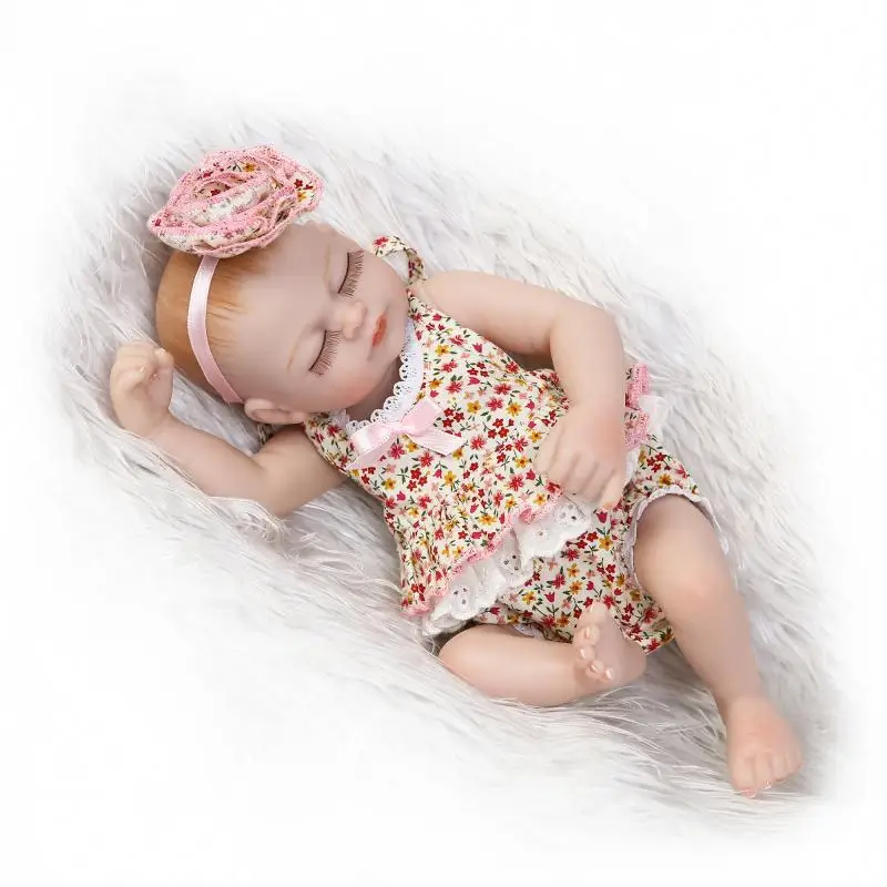 Реалистичные ручные окрашенные волосы Bebes Reborn Baby DOLLMAI Новые все силиконовые куклы