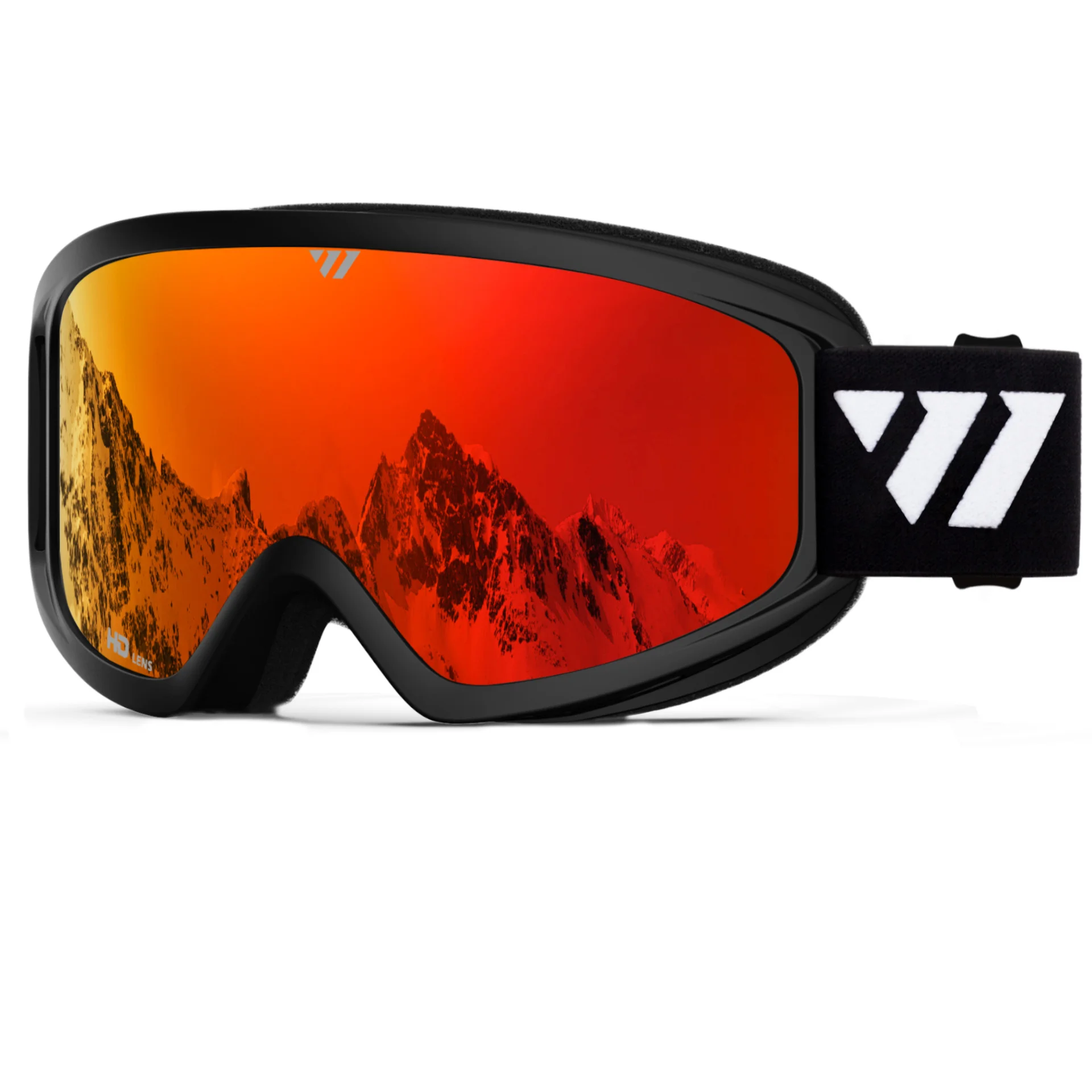 JULI Gafas de esquí profesionales para hombre y mujer, lentes de doble capa, antivaho, UV400, para esquí, Snowboard, Gogglesw, W1