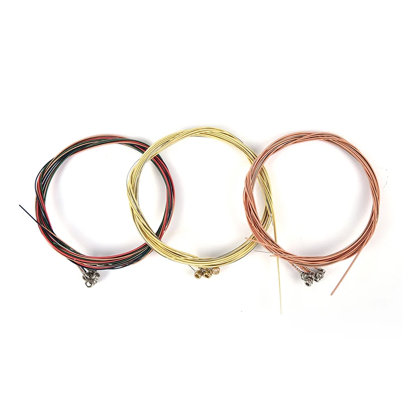 6 шт./компл. Классическая гитара Мульти Цвет акустической гитары Радуга Фул