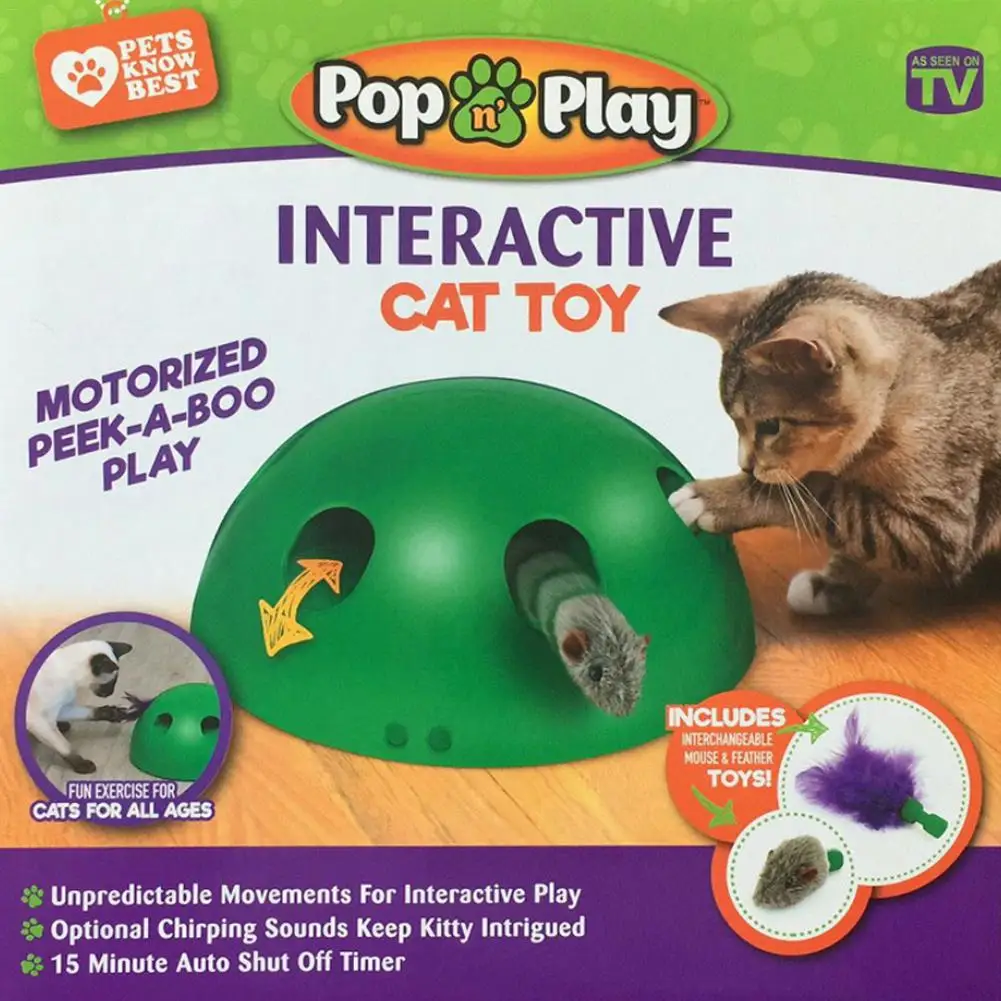 Новая игрушка для кошек Pop Play игрушечный мяч для питомца POP N PLAY устройство для когтеточки для кошек забавные игрушки для кошек