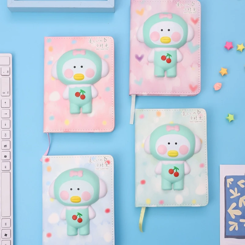 

Slow Rebound Stress Relief Notebook Cartoon Decompression Notepad Diary Book
