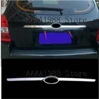 2005 2012 chrome rear trunk styling door cover molding garnish tail gate cover trim strip for hyundai tucson