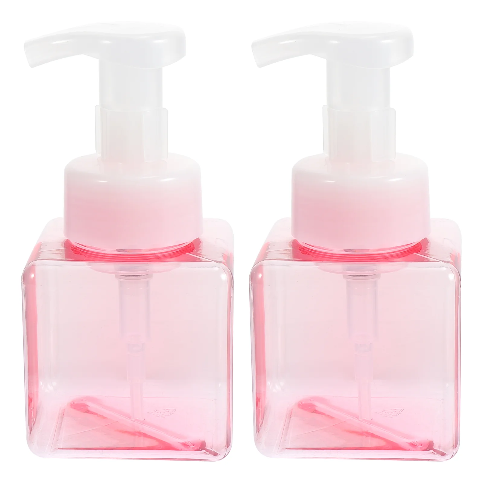 

2pcs Portable Bottles Facial Cleanser Bottles Manufacture Mousse Pump Containers