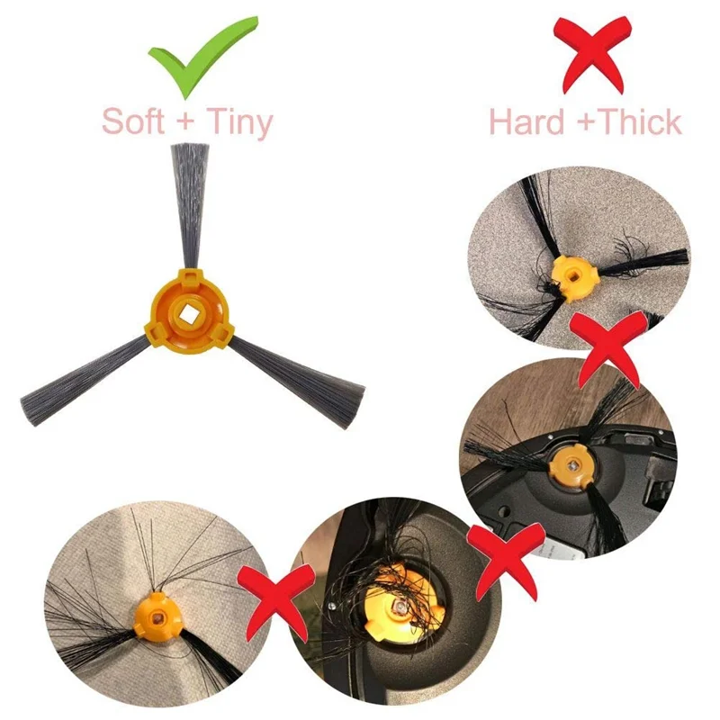 

Replacement Parts for Ecovacs Deebot N79 N79S DN620 DN621 DN622 Robot Vacuum Cleaner Accessory Kit Including Main Brush, Filter,