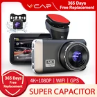 Автомобильный видеорегистратор VVCAR D530, 4K и 1080P, Wi-Fi, GPS