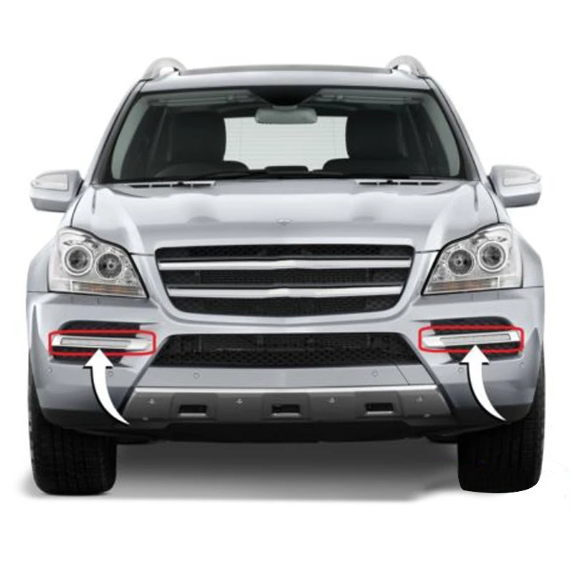 Комплект противотумансветильник переднего бампера 1 Prir для Mercedes Benz GL X164 GL350 GL450