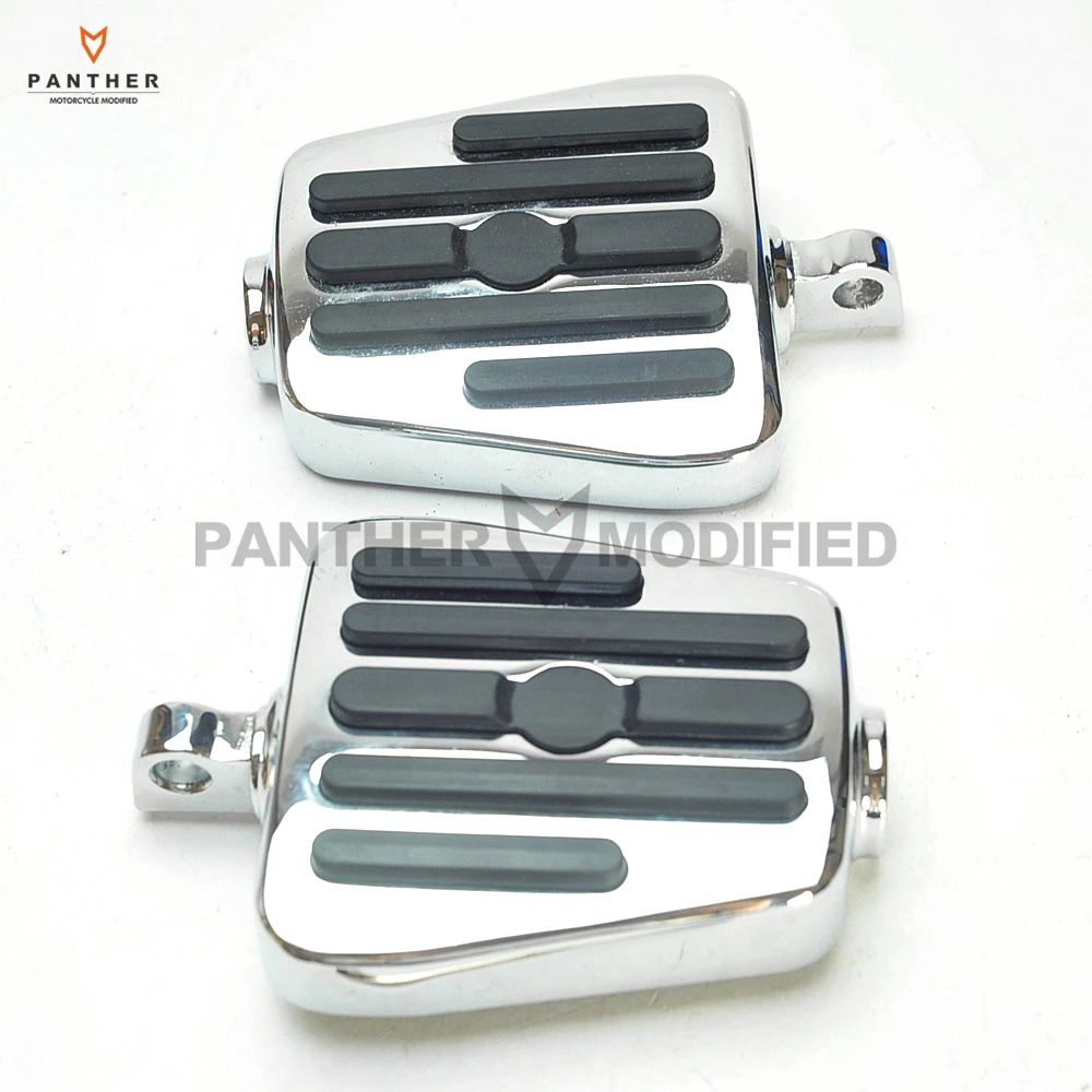 2 шт. хромированная подставка для ног поддерживающая подножки мотоцикла чехол