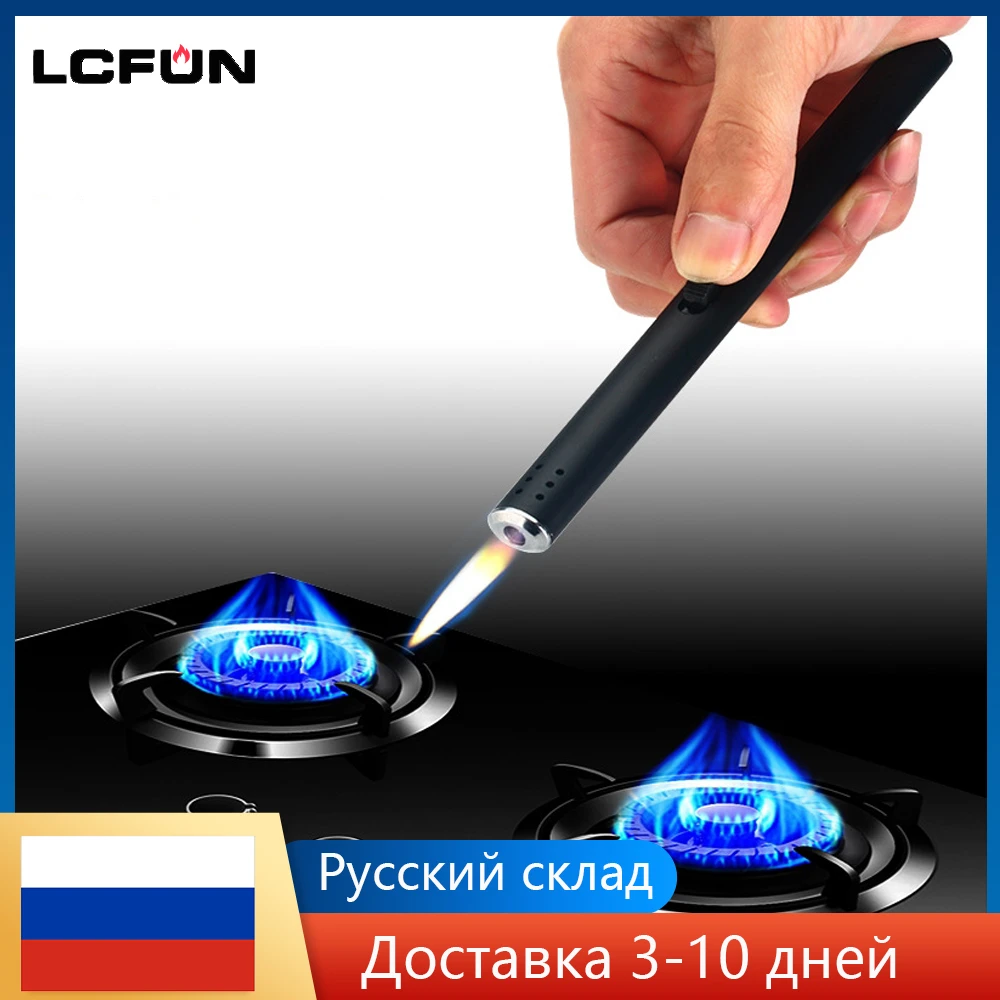Портативная металлическая Бриллиантовая лампа Зажигалка для свечей бензиновых