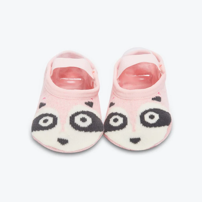 1 пара модные Нескользящие хлопковые носки тапочки с милым рисунком для