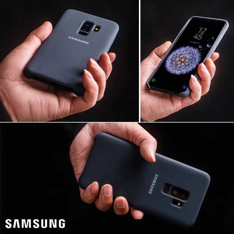 

Original Samsung S8 case Galaxy G950 S8 Plus G955 Cover Pure Soft Silicone case Anti-fall Back Protective Candy color phone case