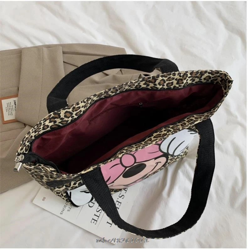 Disney Ladies Canvas Shoulder Bag Mickey Mouse Tote Gift Printed Work Women Lady Fashion Beach | Багаж и сумки