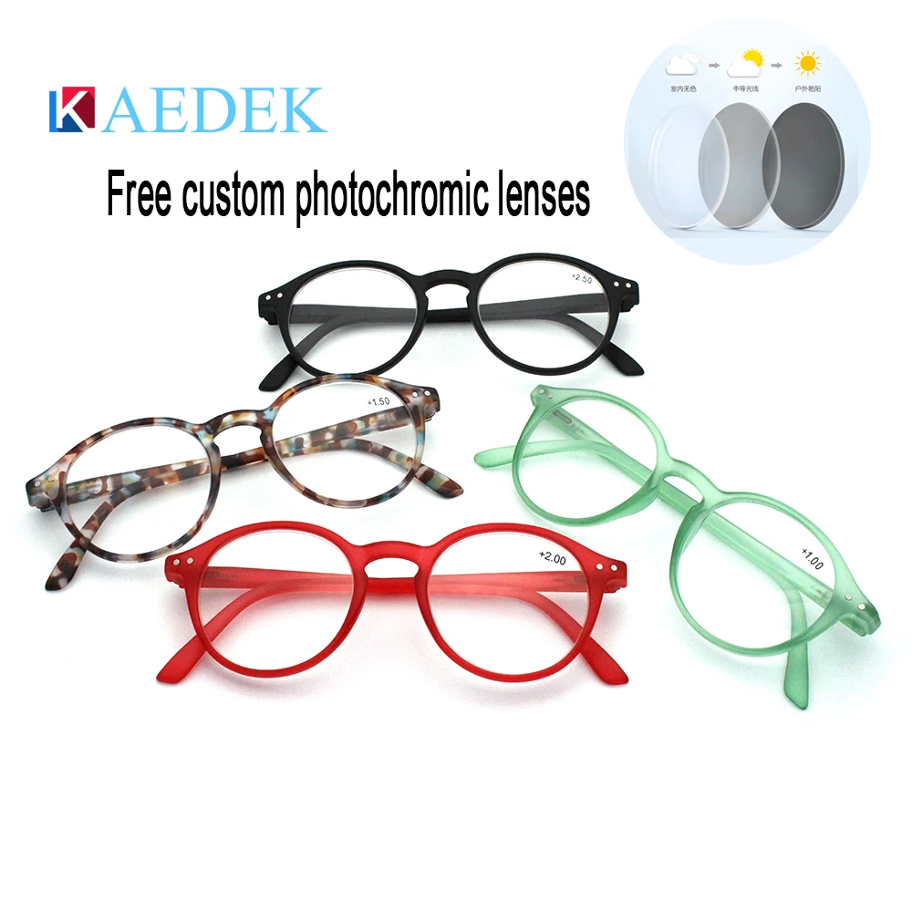 

Очки KAEDEK для дальнозоркости, очки для чтения для мужчин и женщин, линзы из смолы, очки для чтения при пресбиопии, 1,5 + 2,0 + 2,5 + 3,0 + 3,5