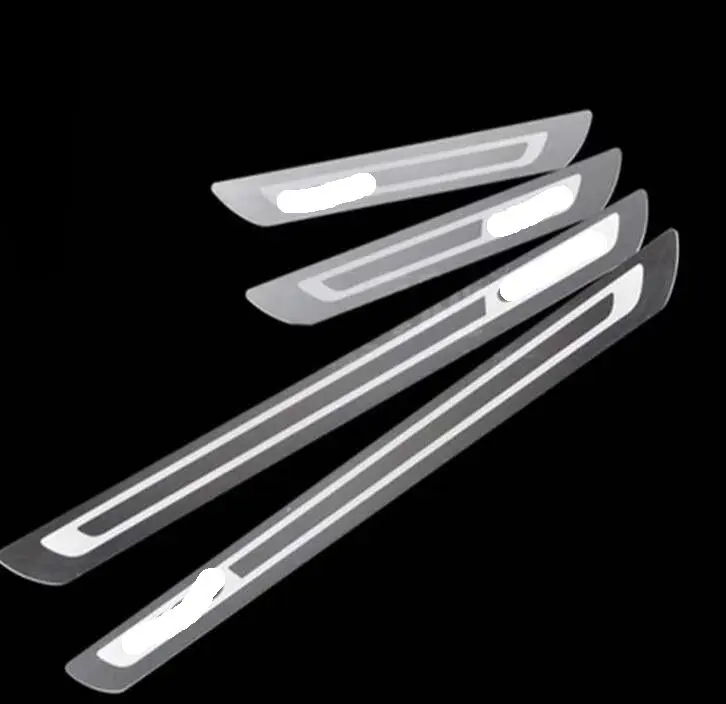 

Slim stainless steel door sill scuff plate Car Accessories For Volkswagen VW Golf 6 2011 2012 2013 2014 2015