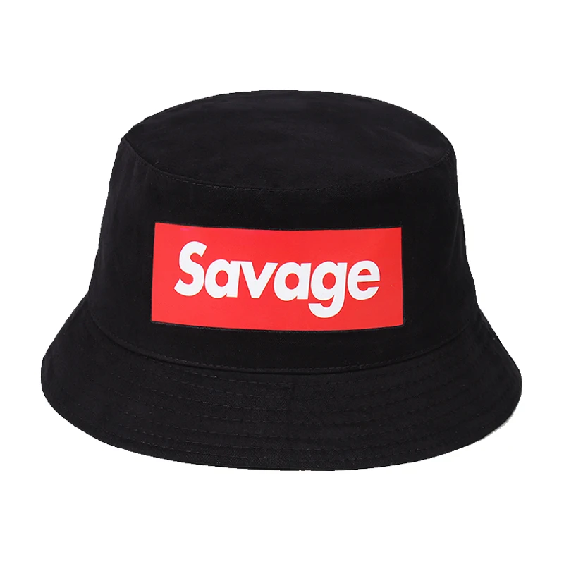 Шляпа от солнца SAVAGE в стиле хип-хоп для мужчин и женщин Панама с принтом летняя |