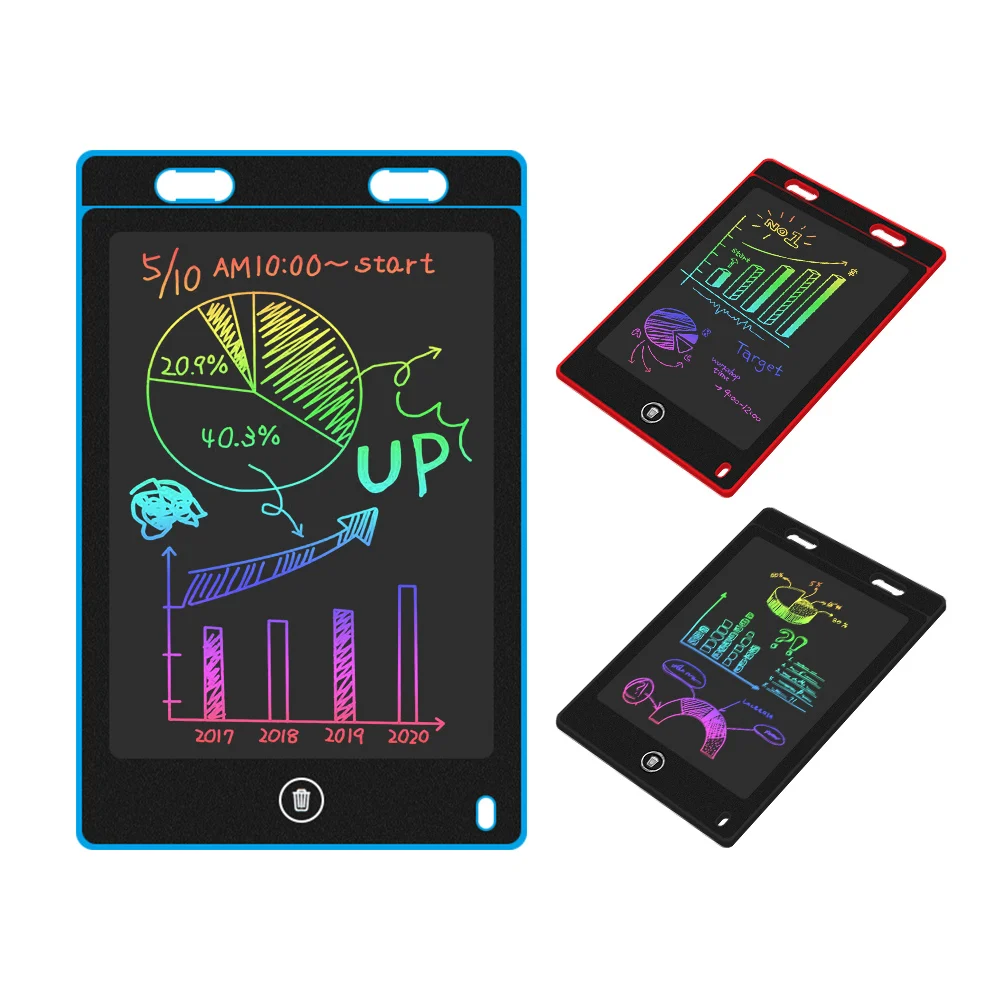 

8.5 Inch LCD Writing Tablet with Lock Function Office Whiteboard Bulletin Board Kitchen Memo Notice Daily Planner Gifts for Kids