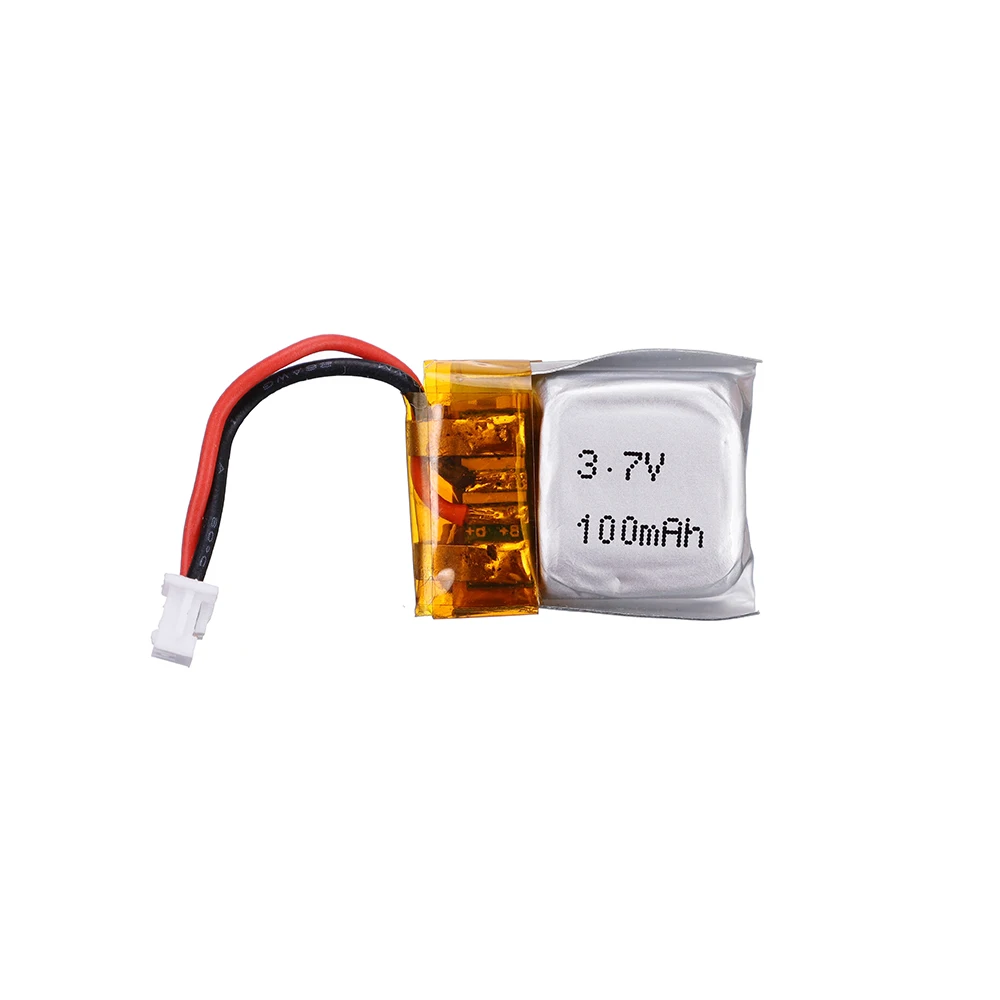 2 шт 3 7 V 100mAh Li po Батарея для CX 10 10A FQ777 124 Hubsan Q4 Wltoys V272 мини Квадрокоптер с
