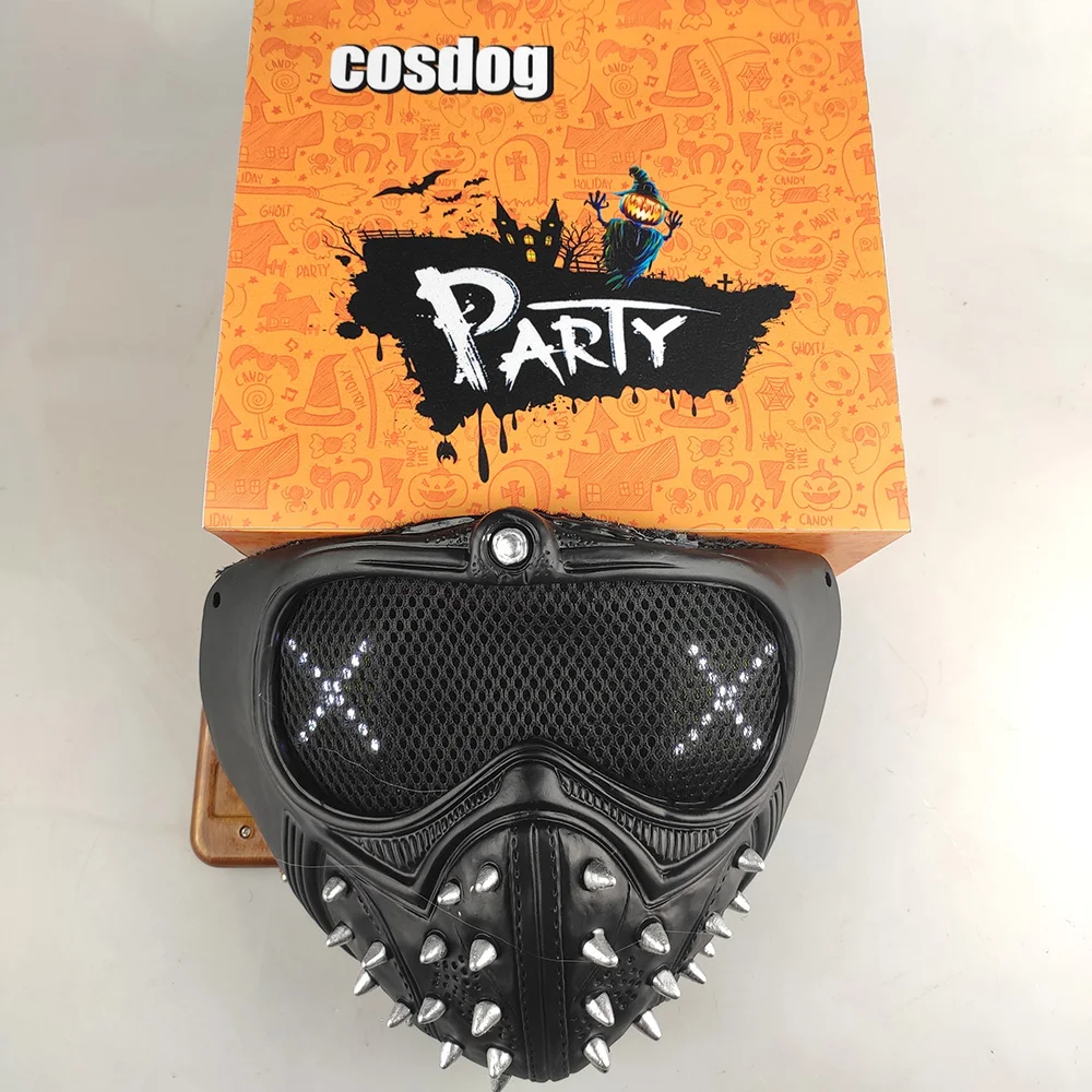 Cosdog ключ дюймовый стандарт маска для костюмированной вечеринки светодиодный