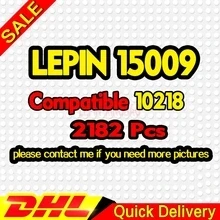 DHL создатель эксперт город Вид из окна 15001 15002 15003 15006 15007 15008 15009 15010 модель, конструкторные блоки, Детские кубики, игрушки в ассортименте - Цвет: 15009