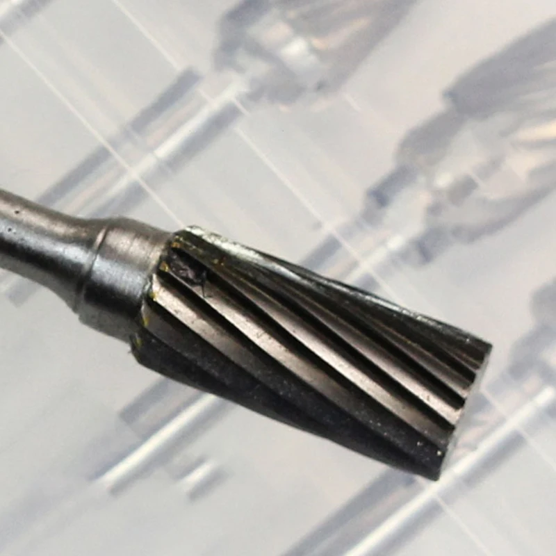 Double Thread Tungsten Steel Drill Bit Rotary Burr Grinding 3mm Handle Electric Grinder Accessories Head | Инструменты