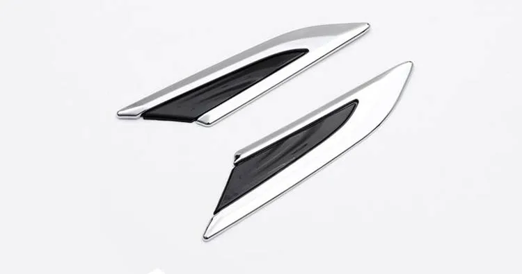 ABS хромированный боковой брызговик босветильник свет логотип крылья блестки