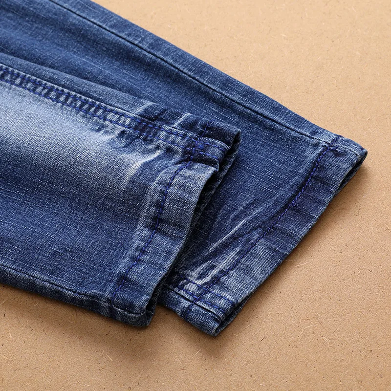

Men's Jeans Trousers Korean Jean Somme Slim Pantalon Vaquero Hombre Mezclilla Slim Denim Trousers Men Skinny Jeans Pants