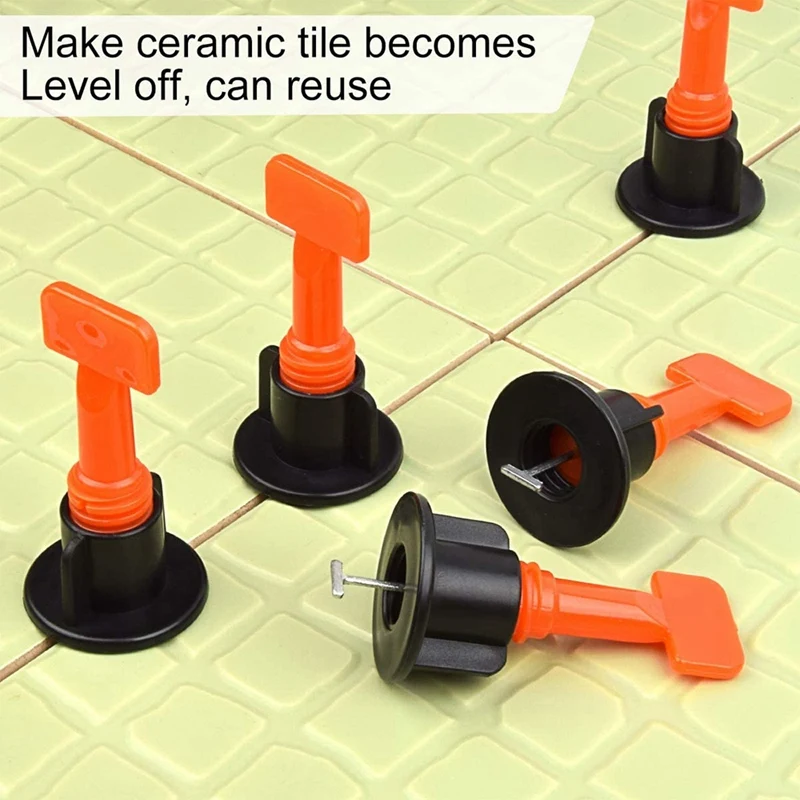 50 Pcs Tile Leveler And 2Mm Spacer 500PCS Ceramic Adjuster Adjusters With Wrench | Инструменты