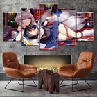 Настенная живопись на холсте 5 предметов для игры Ажур Лейн, HD Печать на холсте для гостиной, искусство, Современный домашний декор